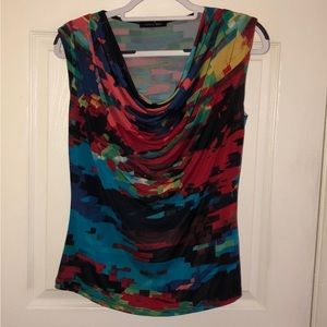 Abstract Rainbow Blouse